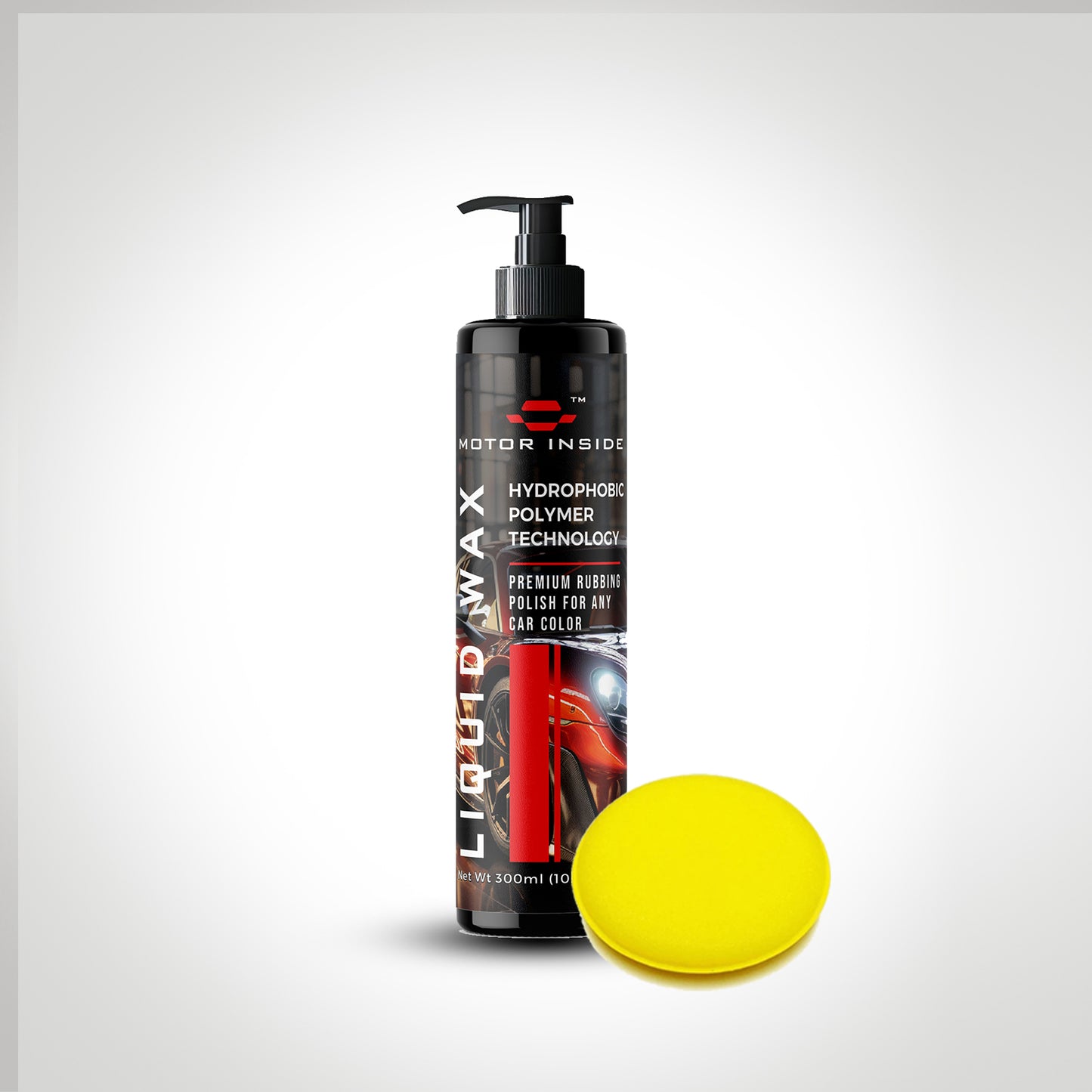 Liquid Wax With Applicator Pad