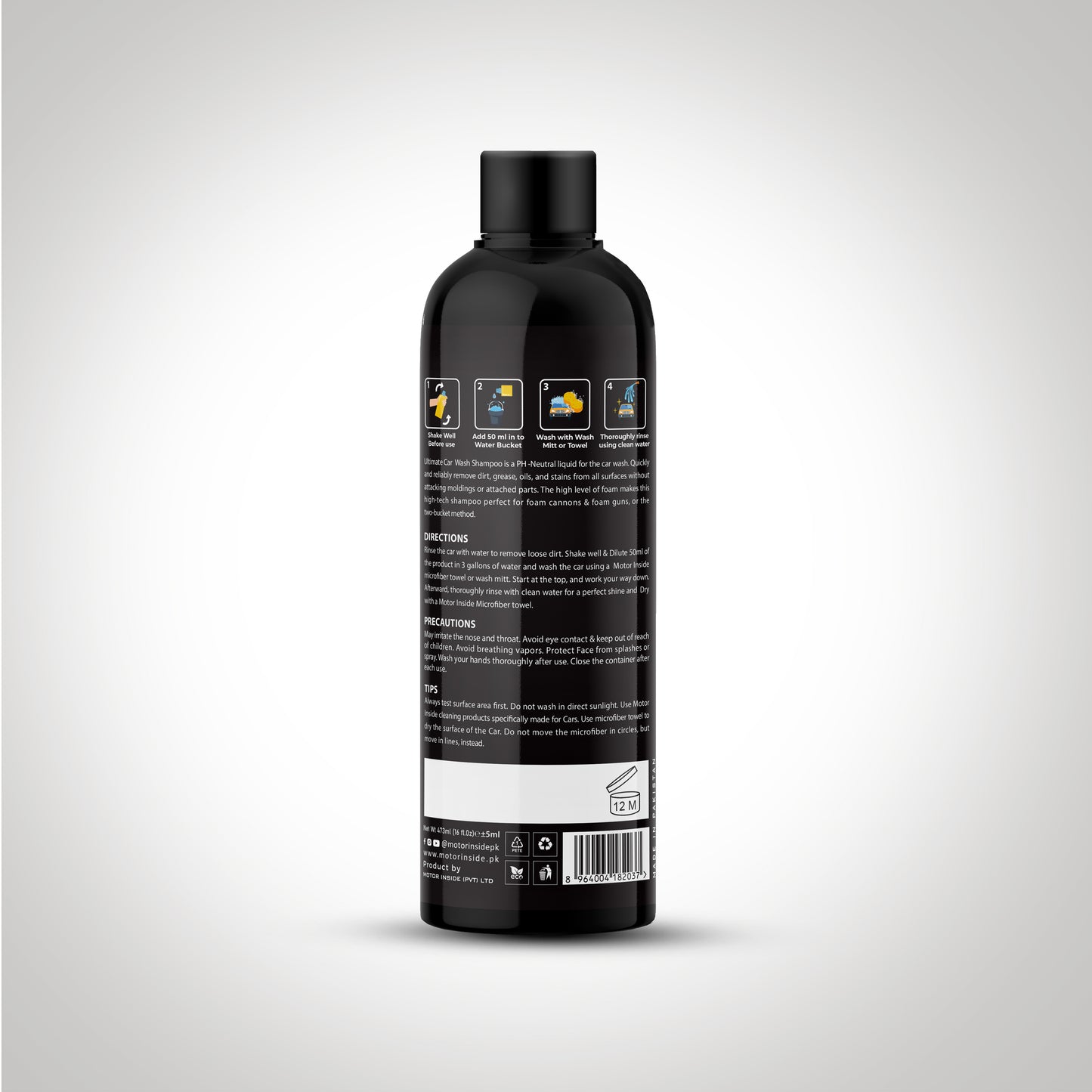 Ultimate Car Wash Shampoo 473 ML