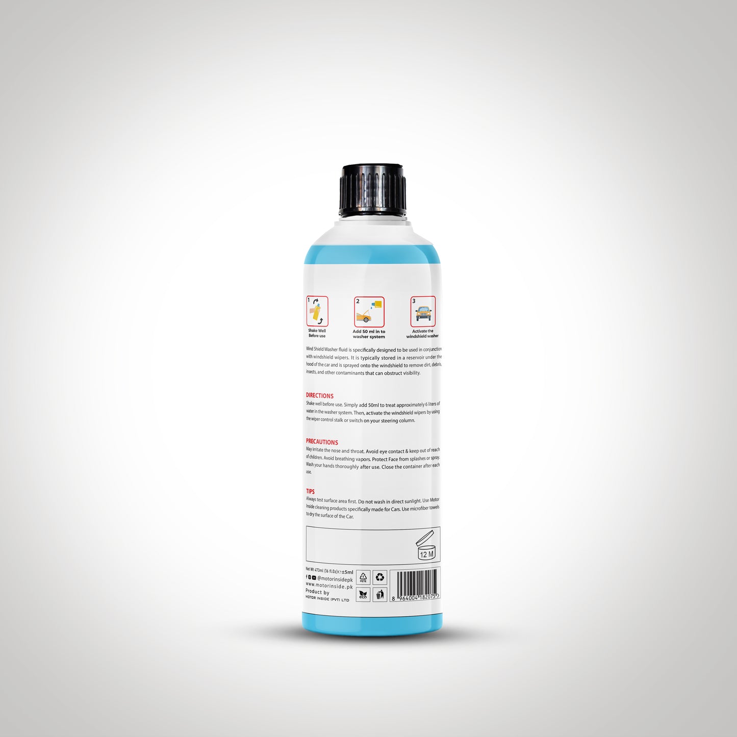 Windshield Washer 473 ML