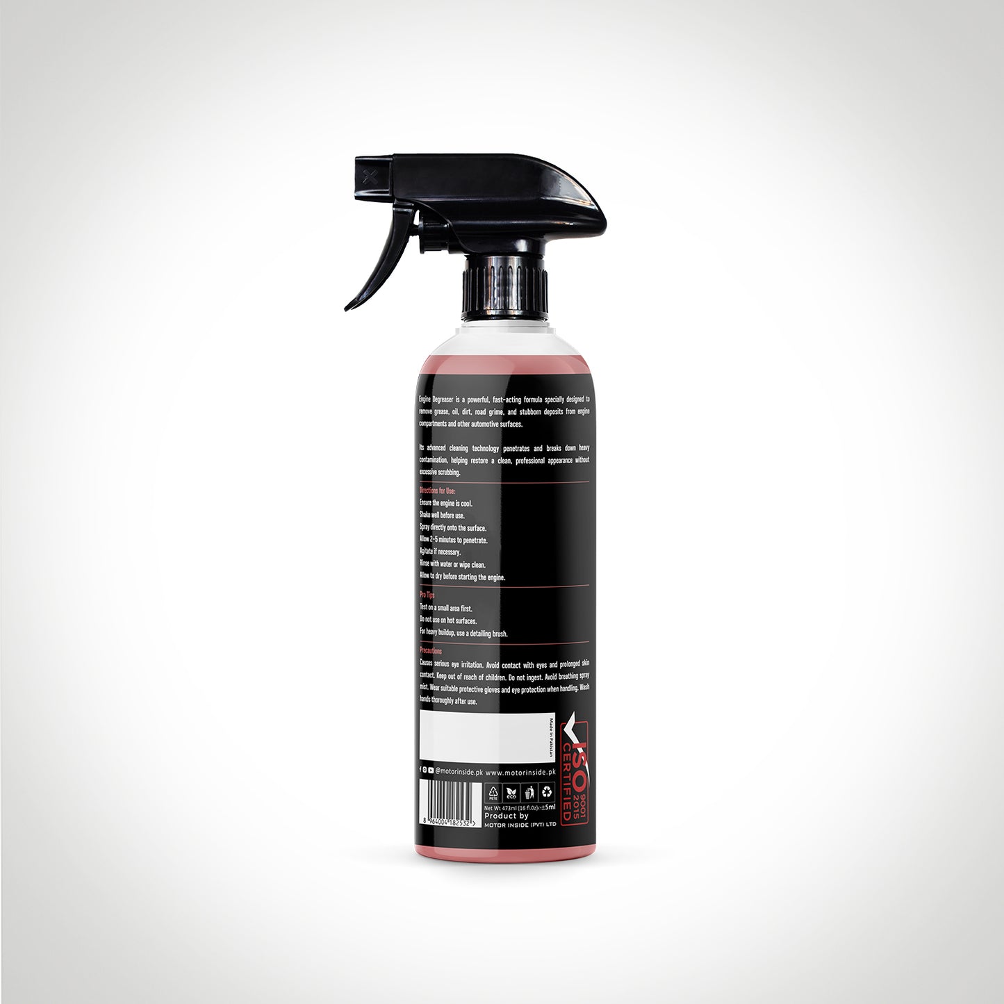 Engine Degreaser 473ml | Professional Engine Bay Cleaner for Oil & Grease Removal