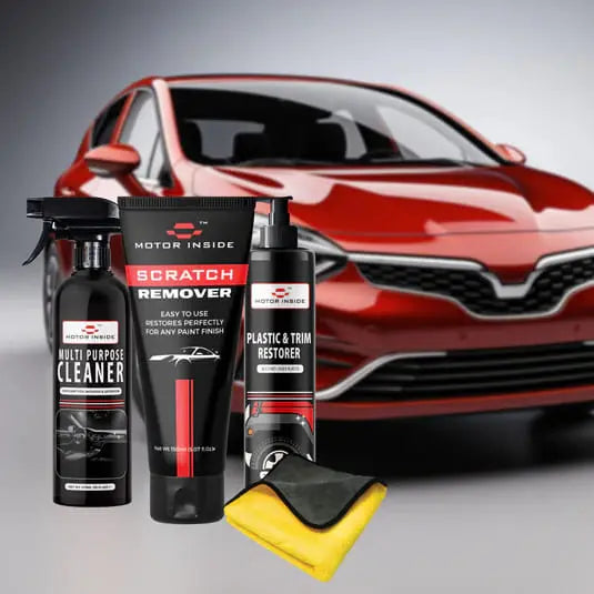 Collection of car care bundles, offering all-in-one solutions for your vehicle's maintenance.