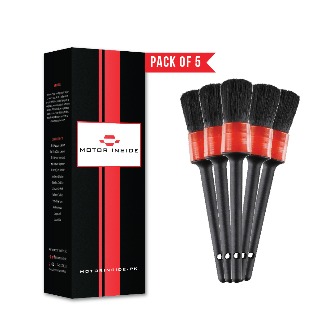 Motor Inside Detailing Brush Pack of 5