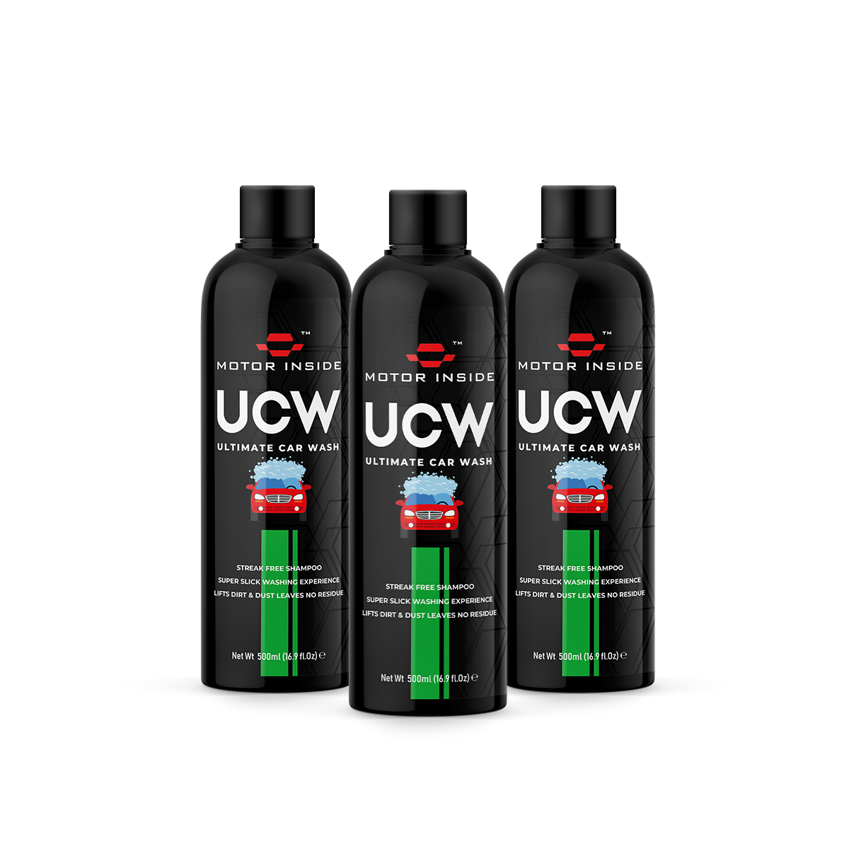 UCW - Ultimate Car Wash 500 ML (Pack of 3)