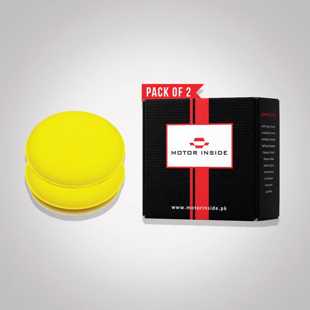 Yellow Applicator pad 2 pc