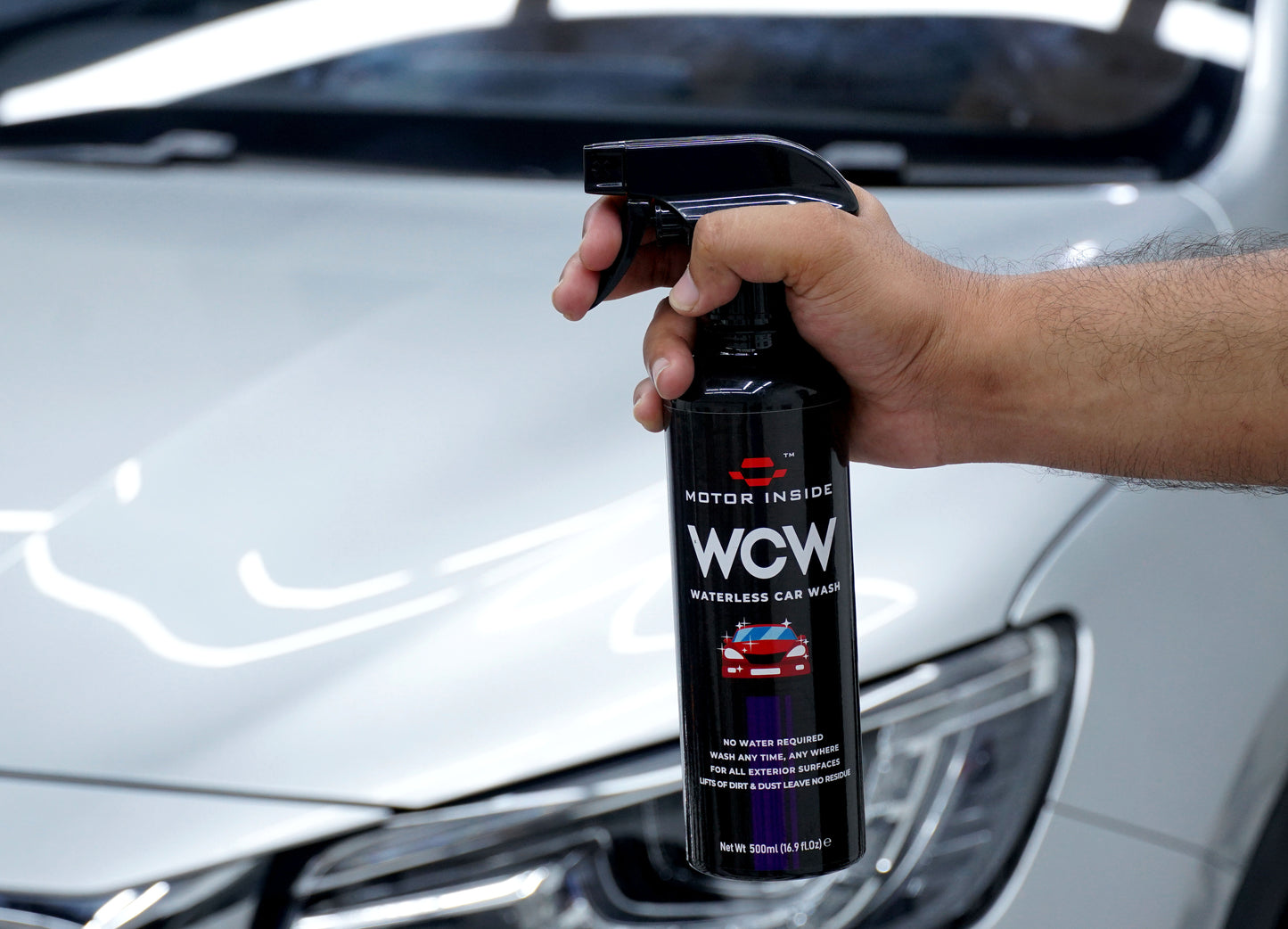 Car Care Kit 7 in 1  ( MPC,UCW,IGC,WCW,MPP,MICROFIBER TOWEL 600 GSM & Detailing Brush )