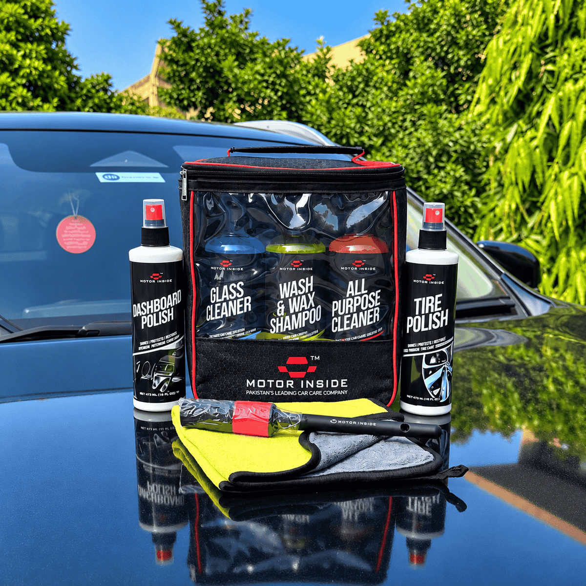 Motor Inside 7-in-1 Car Care Kit with Free Organizer Bag – photo 4