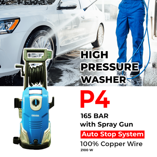 K.E. PIONEER P4 165 BAR HIGH PRESSURE WASHER