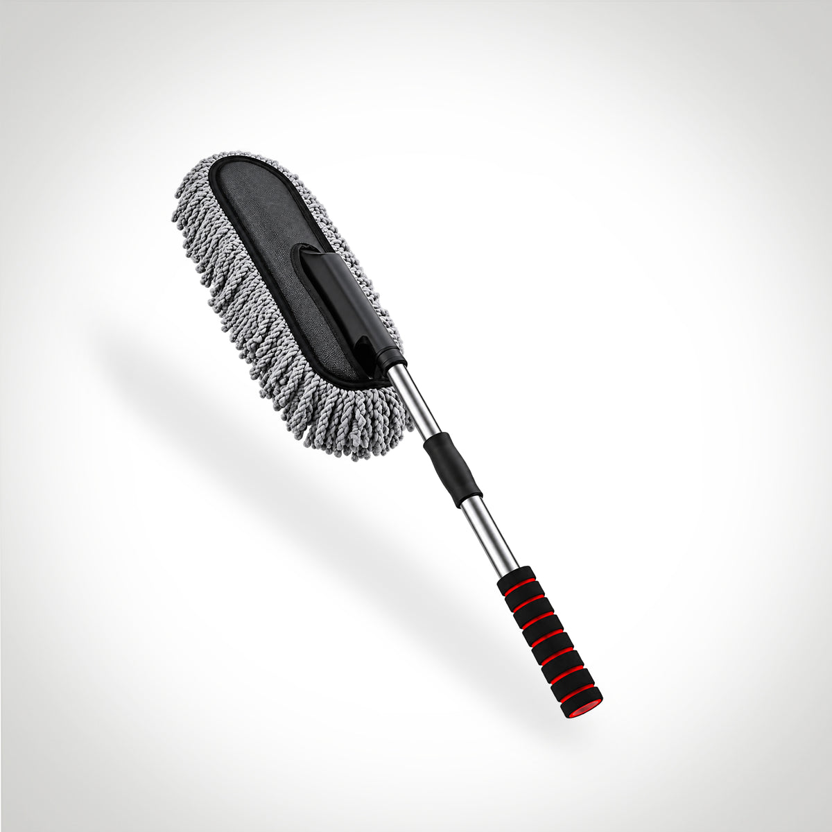 Motor Inside Extendable Microfiber Car Duster – Multi-Purpose Cleaning Tool with Flexible Handle