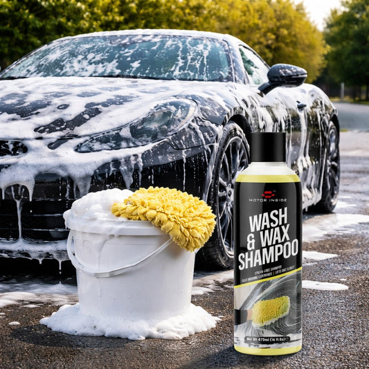 Wash & Wax Shampoo 473 ML