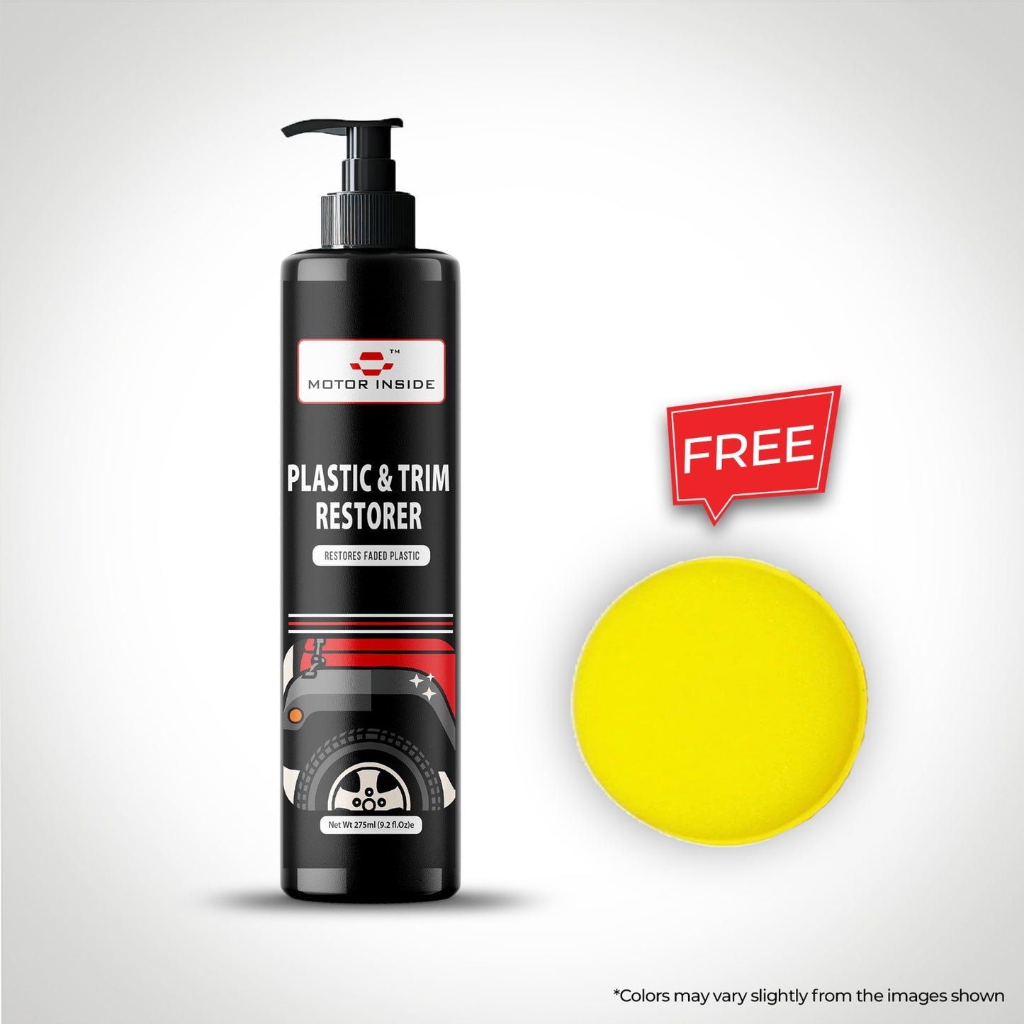 Plastic Restorer 275 ML With Free Microfiber Pad