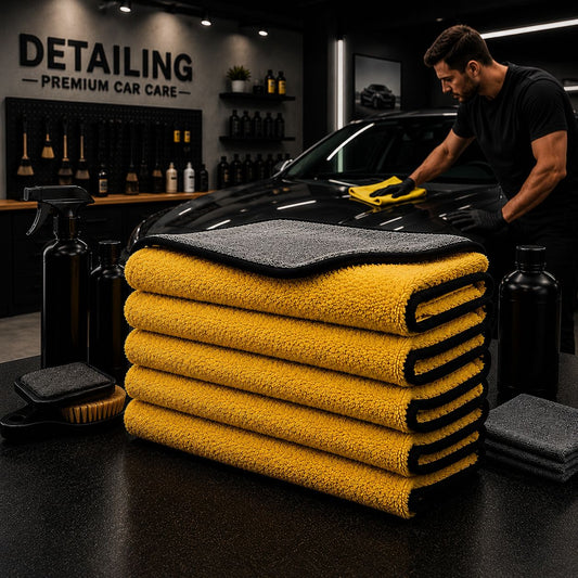 Microfiber Towel 800 GSM 40 X 40 Pack of 5