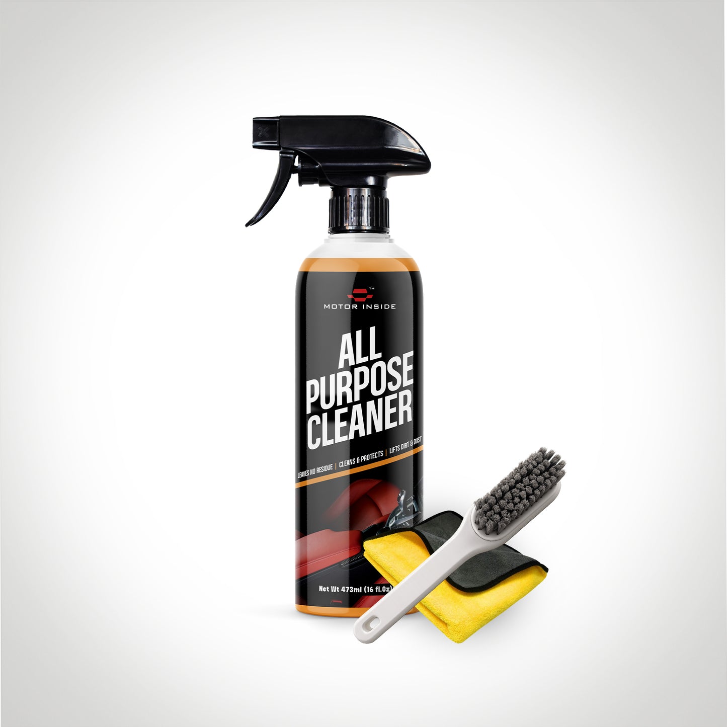 All Purpose Cleaner with Microfiber Towel & Detailing Brush