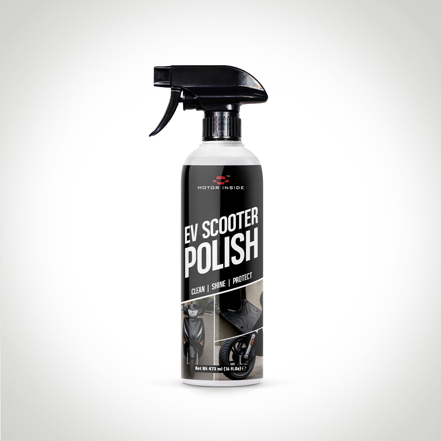 EV Scooter Polish 473ml | Shine & Protect Plastic and Vinyl Surfaces