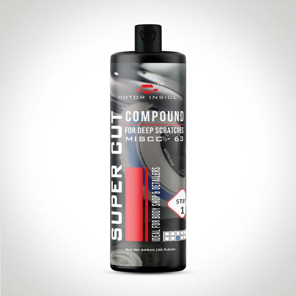 Bottle of Super Cut Compound.