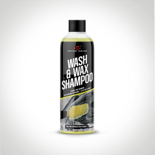 Motor Inside Wash & Wax Shampoo 473 ML