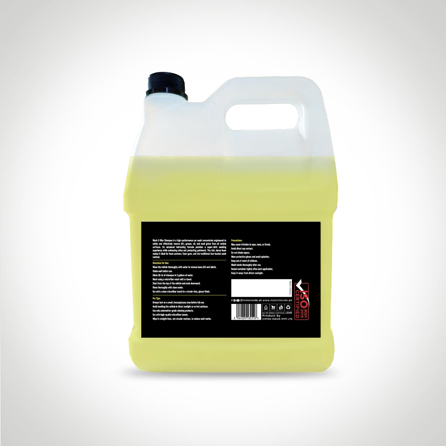 Wash & Wax Shampoo 5 Ltr
