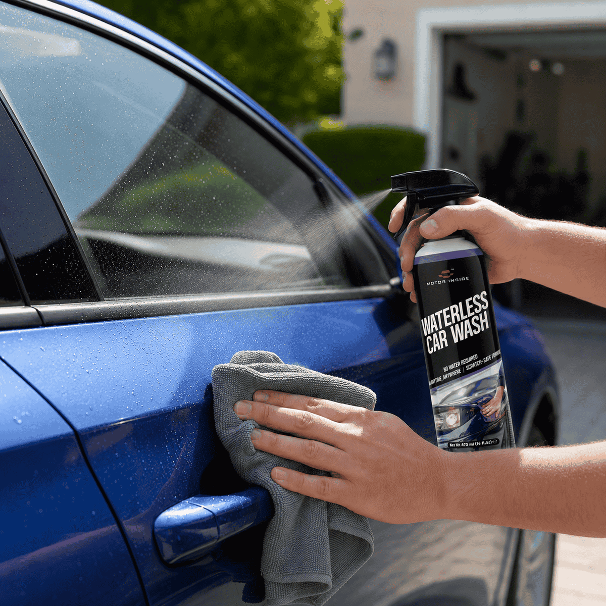 Motor Inside  All Purpose Cleaner , Multi Surface Dressing , Waterless Car Wash ( Pack of Three )